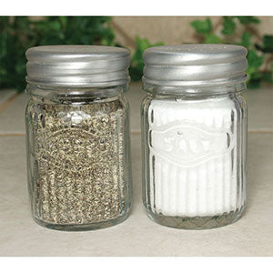 Set Of Two Hoosier Salt and Pepper Shakers
