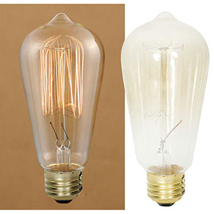 Large 40 Watt Vintage Light Bulb