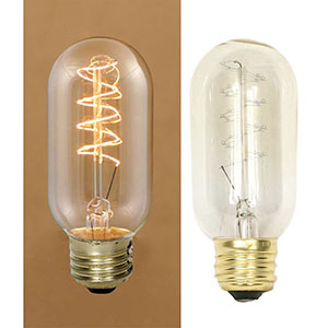 Small 40 Watt Vintage Light Bulb