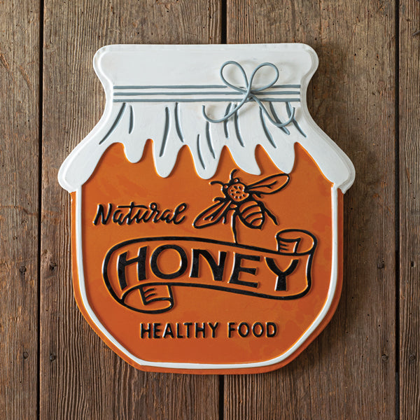 Natural Honey Jar Sign
