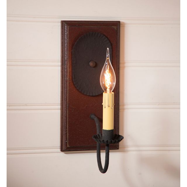 Wilcrest Sconce in Americana Red - Made in USA - Brownsland Farm