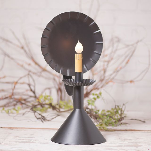 Wired Accent Light on Cone in Smokey Black - Brownsland Farm